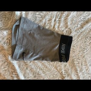 Women’s Nike Pro spandex shorts.